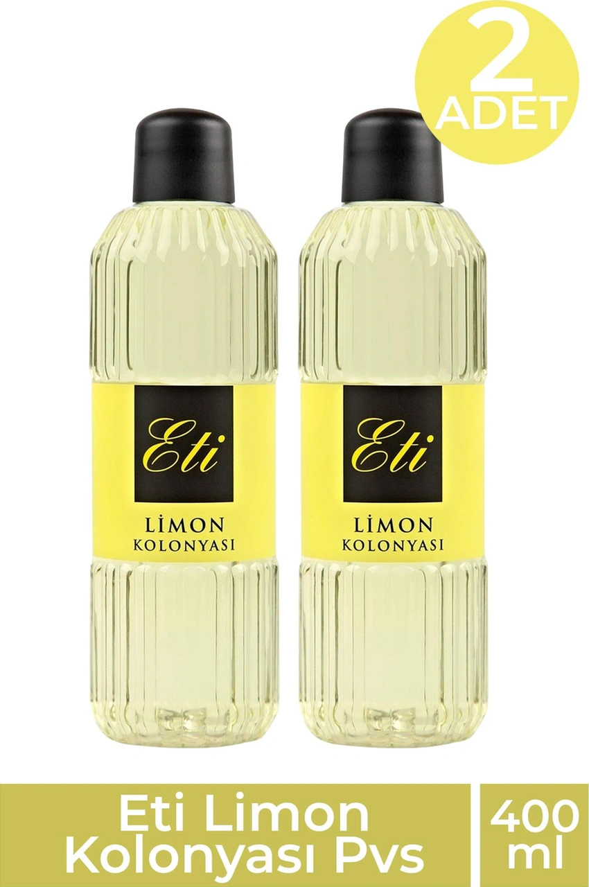 Eti Limon Kolonyası Pvs 400 Ml 2 Adet Eti Limon Kolonyası Pvs 400 Ml 2 Adet