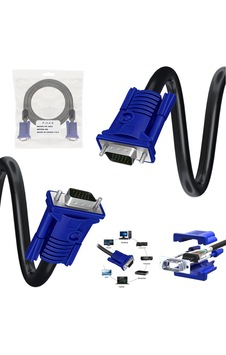 Vga Kablo 3+6 15pin E/e Filtreli 3mt Pk-6866 3 M Vga Kablo 3+6 15pin E/e Filtreli 3mt Pk-6866 3 M