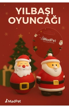 Evcil Hayvan Yılbaşı Konspeti Sesli Noel Baba Evcil Hayvan Yılbaşı Konspeti Sesli Noel Baba