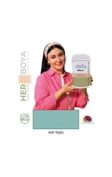 Stella Serisi Yeni Nesil Yüzey Dönüşüm Boyası - Küf Yeşili Diğer