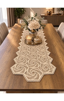 Şara Runner 1 Parça Bej Şara Runner 1 Parça Bej