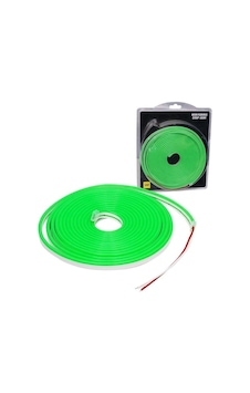 Powermaster 12Volt 5Metre 6X12Mm Yeşil Neon Led Şerit Powermaster 12Volt 5Metre 6X12Mm Yeşil Neon Led Şerit
