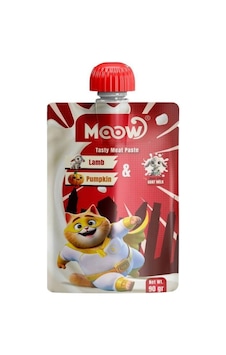 Moow Taze Kuzulu Balkabaklı Ve Keçi Sütlü Kedi Et Ezmesi 90 Gr