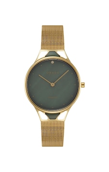 Obaku Denmark V302lxgemg Quartz Hasır Altın Rengi Yeşil Kadran 32 Mm Kadın Kol Saati Altın Obaku Denmark V302lxgemg Quartz Hasır Altın Rengi Yeşil Kadran 32 Mm Kadın Kol Saati Altın