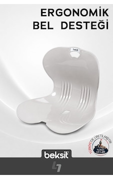 Ergonomik Bel Desteği Beyaz Beyaz Beyaz Ergonomik Bel Desteği Beyaz Beyaz Beyaz