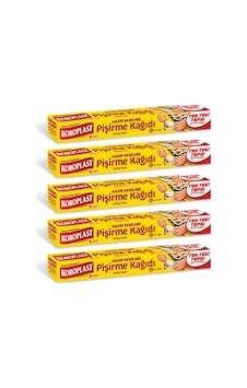Koroplast Pişirme Kağıdı Hazır Kesilmiş 16 Adet - 5'Li Koroplast Pişirme Kağıdı Hazır Kesilmiş 16 Adet - 5'Li