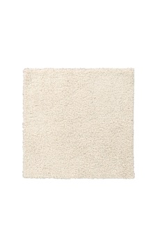 Küçük Halı , Kırık Beyaz, 80x80 Cm, Kare, Uzun Tüylü Küçük Halı , Kırık Beyaz, 80x80 Cm, Kare, Uzun Tüylü