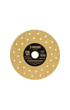 Sgs2240 - 115mm Profesyonel Dekton Porselen Hassas Elmas Kesici Gold Sgs2240 - 115mm Profesyonel Dekton Porselen Hassas Elmas Kesici Gold