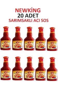 20 Adet Sarımsaklı Acı Sos 333 Gr Hot Sauce Sarımsaklı Şimdi Sipariş Verin, Sofralarınıza Lezzet Gelsin 20 Adet Sarımsaklı Acı Sos 333 Gr Hot Sauce Sarımsaklı Şimdi Sipariş Verin, Sofralarınıza Lezzet Gelsin