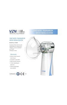 Taşınabilir Yeni Mesh Nebulizatör Şarjlı,ayarlanabilir 3 Kademeli Lt-n200 Taşınabilir Yeni Mesh Nebulizatör Şarjlı,ayarlanabilir 3 Kademeli Lt-n200
