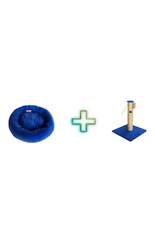 Polar Simit Yatak + Brt Pet Kedi Tırmalama Tahtası 42 CM Polar Simit Yatak + Brt Pet Kedi Tırmalama Tahtası 42 CM