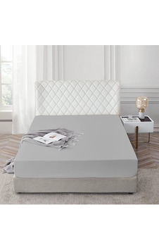 Lionas Lastikli %100 Pamuk Penye Çarşaf 140x200 Gri Lionas Lastikli %100 Pamuk Penye Çarşaf 140x200 Gri