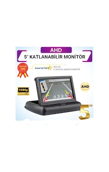 5" Ahd Katlanabilir Monitör 1080p/720p/analog Destekli 5" Ahd Katlanabilir Monitör 1080p/720p/analog Destekli