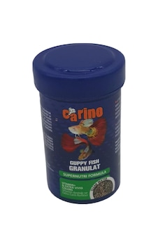 Carino Guppy Fish Granulat Lepistes Balık Yemi 250 ml Carino Guppy Fish Granulat Lepistes Balık Yemi 250 ml