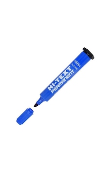 Hi-Text 830 C Permanent Koli Kalemi Kesik Uç Mavi -12'Li Hi-Text 830 C Permanent Koli Kalemi Kesik Uç Mavi -12'Li