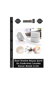 Özel Üretim Beyaz Şerit Su Sızdırmaz Lavabo Kenar Bandı 3.2m Özel Üretim Beyaz Şerit Su Sızdırmaz Lavabo Kenar Bandı 3.2m