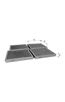 Filter Karbonlu Polen Filtresi Bmw 5 Serisi F10/f11/f18 2'li Set 64119272642 Filter Karbonlu Polen Filtresi Bmw 5 Serisi F10/f11/f18 2'li Set 64119272642