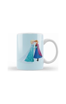 Elsa Ve Anna Kupa Bardak Porselen No25476 Karışık