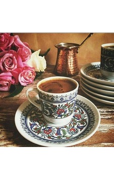 Eslim Kahve Fincanı Çok Şık Mavi