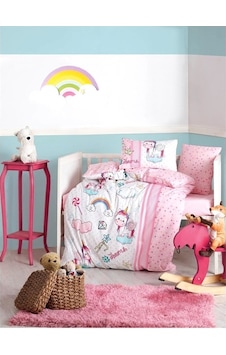 Cotton Box 2000 Nevresim Takımı Unicorn Pembe