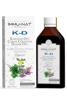 Immunat Xp Tonis K-d Karabaş Otu, Çoban Çökerten, Dmr Otu Ekstraktı 250ml Immunat Xp Tonis K-d Karabaş Otu, Çoban Çökerten, Dmr Otu Ekstraktı 250ml