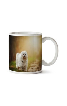 Sabah Güneşi Yavru Köpek İki Tarafı Baskılı Kupa Bardak Sabah Güneşi Yavru Köpek İki Tarafı Baskılı Kupa Bardak