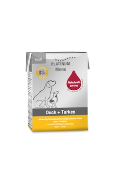 Platinum Ördekli Ve Hindili Köpek Yaş Maması 185 Gr Platinum Ördekli Ve Hindili Köpek Yaş Maması 185 Gr