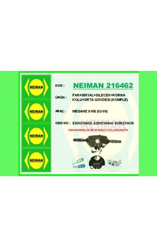 Far - 367 - Sınyal Sılecek Korna Kolu Orta Govdesı Komple Megane Iı - Dpmıx-hb - Hb 02-09 Silecek Far - 367 - Sınyal Sılecek Korna Kolu Orta Govdesı Komple Megane Iı - Dpmıx-hb - Hb 02-09 Silecek