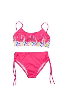 Endeep Kız Çocuk Püskül Detaylı Pembe Bikini Takımı Pembe Endeep Kız Çocuk Püskül Detaylı Pembe Bikini Takımı Pembe