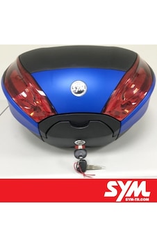 Sym 40 Lt Orjinal Çanta Tüm Sym Modellerine Uyumlu Mavi Universal Çanta Siyah Sym 40 Lt Orjinal Çanta Tüm Sym Modellerine Uyumlu Mavi Universal Çanta Siyah