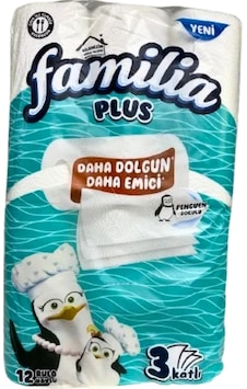 Familia Rulo Havlu Paket 12'li Familia Rulo Havlu Paket 12'li