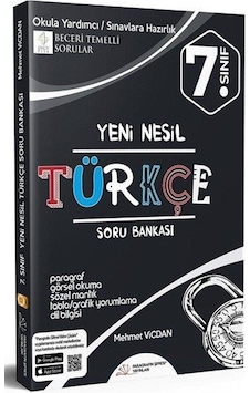 7.Sınıf Yeni Nesil Türkçe Soru Bankası - Mehmet Vicdan - Paragrafın Şifresi 7.Sınıf Yeni Nesil Türkçe Soru Bankası - Mehmet Vicdan - Paragrafın Şifresi