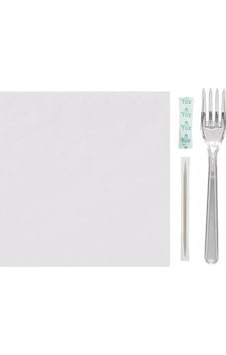Çatal Set 4'Lü Lüks 500'Lü Kolı Lüks Çatal-Peçete-Tuz-Kürdan Çatal Set 4'Lü Lüks 500'Lü Kolı Lüks Çatal-Peçete-Tuz-Kürdan