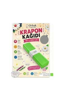 Premium Yeşil Krapon Süsleme Kağıdı 50x200 Cm 60 Gr Parti, Organizasyon Ve Okul Etkinlikleri İçin 1 Adet Premium Yeşil Krapon Süsleme Kağıdı 50x200 Cm 60 Gr Parti, Organizasyon Ve Okul Etkinlikleri İçin 1 Adet