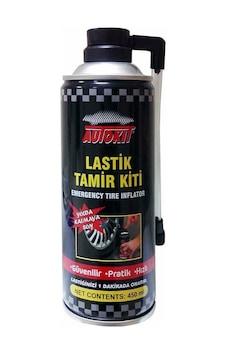 Autokit Lastik Tamir Kit 450 ML Autokit Lastik Tamir Kit 450 ML