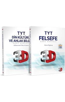 3D Yayınları Tyt Felsefe ve Din Kültürü Soru Bankası 2023