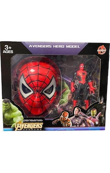 Yenilmezler Işıklı Örümcek Adam Figür ve Işıklı Maske Avengers Yenilmezler Işıklı Örümcek Adam Figür ve Işıklı Maske Avengers