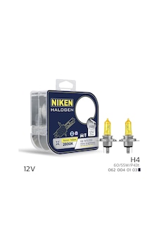 Niken 12v H4 60/55w Sarı Işık Ampul P43t 2800k - Ekolmaks