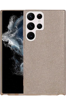 Galaxy S22 Ultra Uyumlu Zore Shining Silikon-gold Gold Galaxy S22 Ultra Uyumlu Zore Shining Silikon-gold Gold