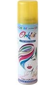 Orkide Sprey Saç Boyası 150Ml Sarı Sprey Boya Orkide Sprey Saç Boyası 150Ml Sarı Sprey Boya