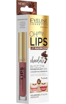 Eveline Cosmetics Oh My Lips Dudak Parlatıcı 4.5 Ml Çikolata 3154 Eveline Cosmetics Oh My Lips Dudak Parlatıcı 4.5 Ml Çikolata 3154
