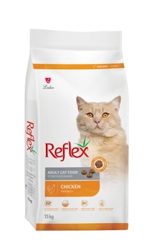Reflex Tavuklu ve Pirinçli Yetişkin Kedi Maması 15 KG Reflex Tavuklu ve Pirinçli Yetişkin Kedi Maması 15 KG