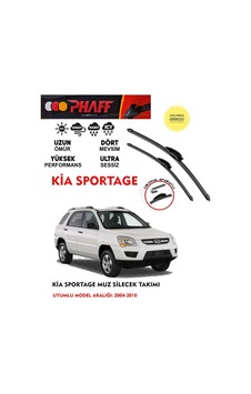 Kia Sportage Ön Muz Silecek Takımı 2007 Model Araca Özel Aparat Kia Sportage Ön Muz Silecek Takımı 2007 Model Araca Özel Aparat