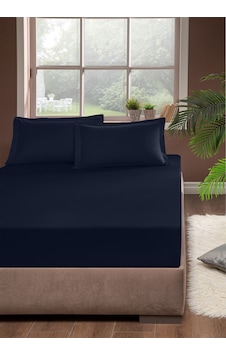 Pierre Cardin Pamuk Lastikli Çarşaf 100x200 Lacivert Lacivert Pierre Cardin Pamuk Lastikli Çarşaf 100x200 Lacivert Lacivert