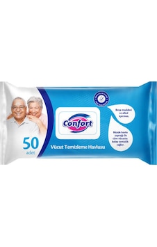 Confort Vücut Temizleme Havlusu 50 Li 5 Adet Confort Vücut Temizleme Havlusu 50 Li 5 Adet
