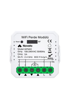 Tuya Mini Wifi Akıllı Perde Panjur Kontrol Rölesi Tuya, Smart Life, Google Home, Amazon Alexa, Home Assistant Destekli Yüzdesel Kontrol Ve Kalibrasyon Özellikli Tuya Mini Wifi Akıllı Perde Panjur Kontrol Rölesi Tuya, Smart Life, Google Home, Amazon Alexa, Home Assistant Destekli Yüzdesel Kontrol Ve Kalibrasyon Özellikli
