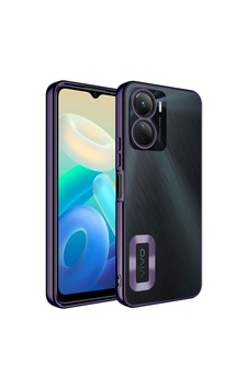 Vivo Y16 Kılıf Kamera Korumalı Logo Gösteren Zore Omega Kapak Derin Mor Vivo Y16 Kılıf Kamera Korumalı Logo Gösteren Zore Omega Kapak Derin Mor