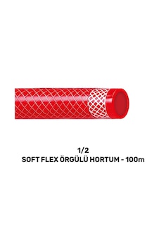 Sgs 1/2 Softlex Örgülü Hortum 100 Mt