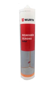 Würth Duşakabin Silikonu Şeffaf 310ml.