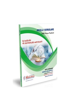 İlkumut Yayınları - iş Sağlığı Ve Güvenliği Mevzuatı - Konu Anlatımlı - Çözümlü Sorular İlkumut Yayınları - iş Sağlığı Ve Güvenliği Mevzuatı - Konu Anlatımlı - Çözümlü Sorular